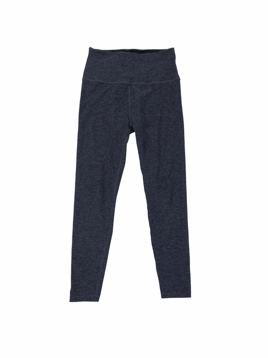 Athletic Leggings By Beyond Yoga In Grey & Purple, Size:L