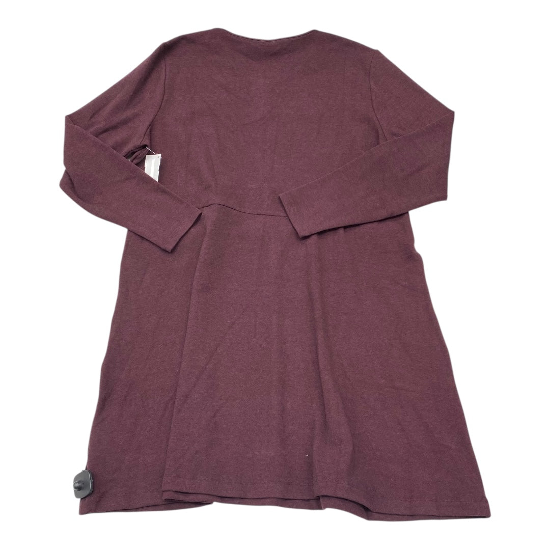 Dress Casual Midi By Duluth Trading In Maroon, Size:1X