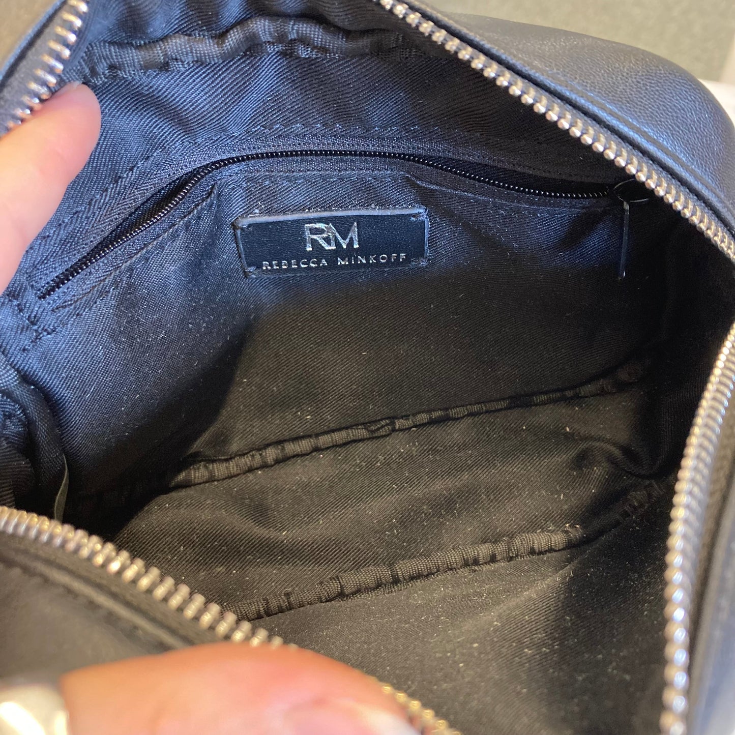 Crossbody Designer By Rebecca Minkoff In Black, Size:Small