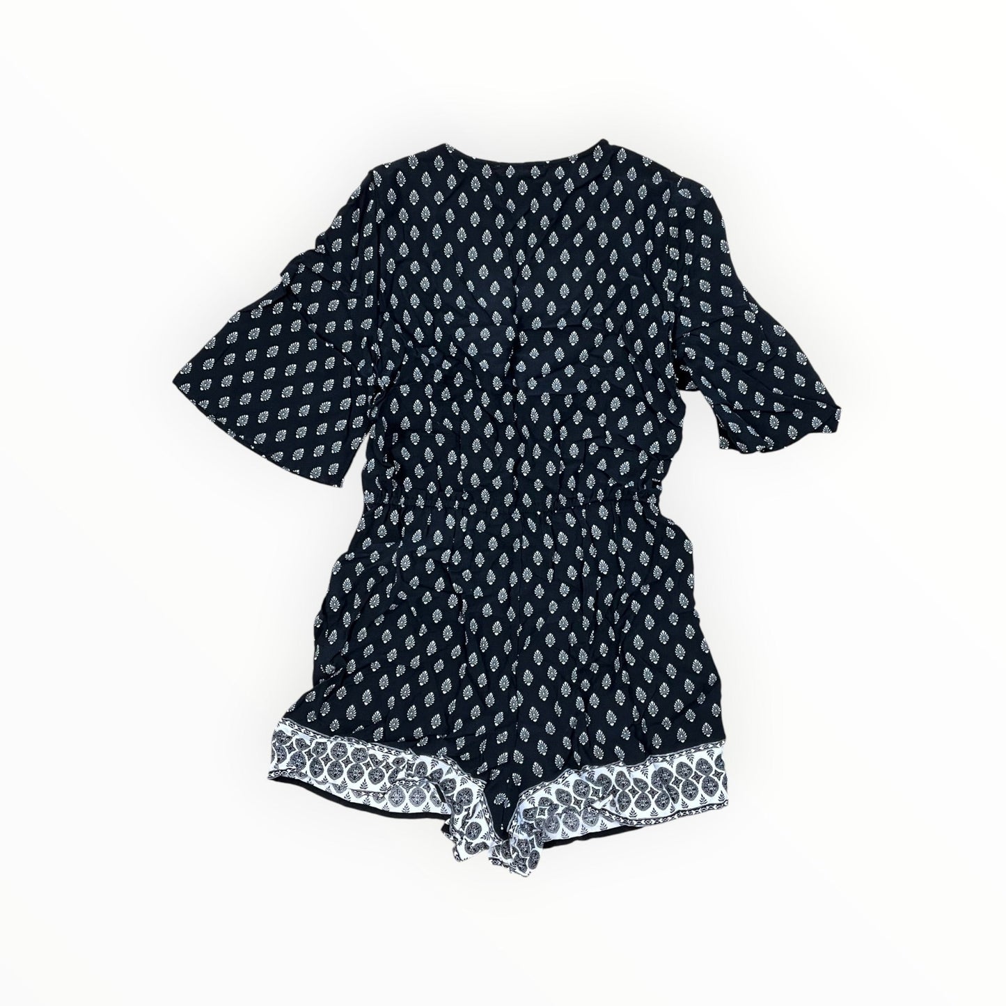 Romper By Beachlunchlounge In Black, Size:S