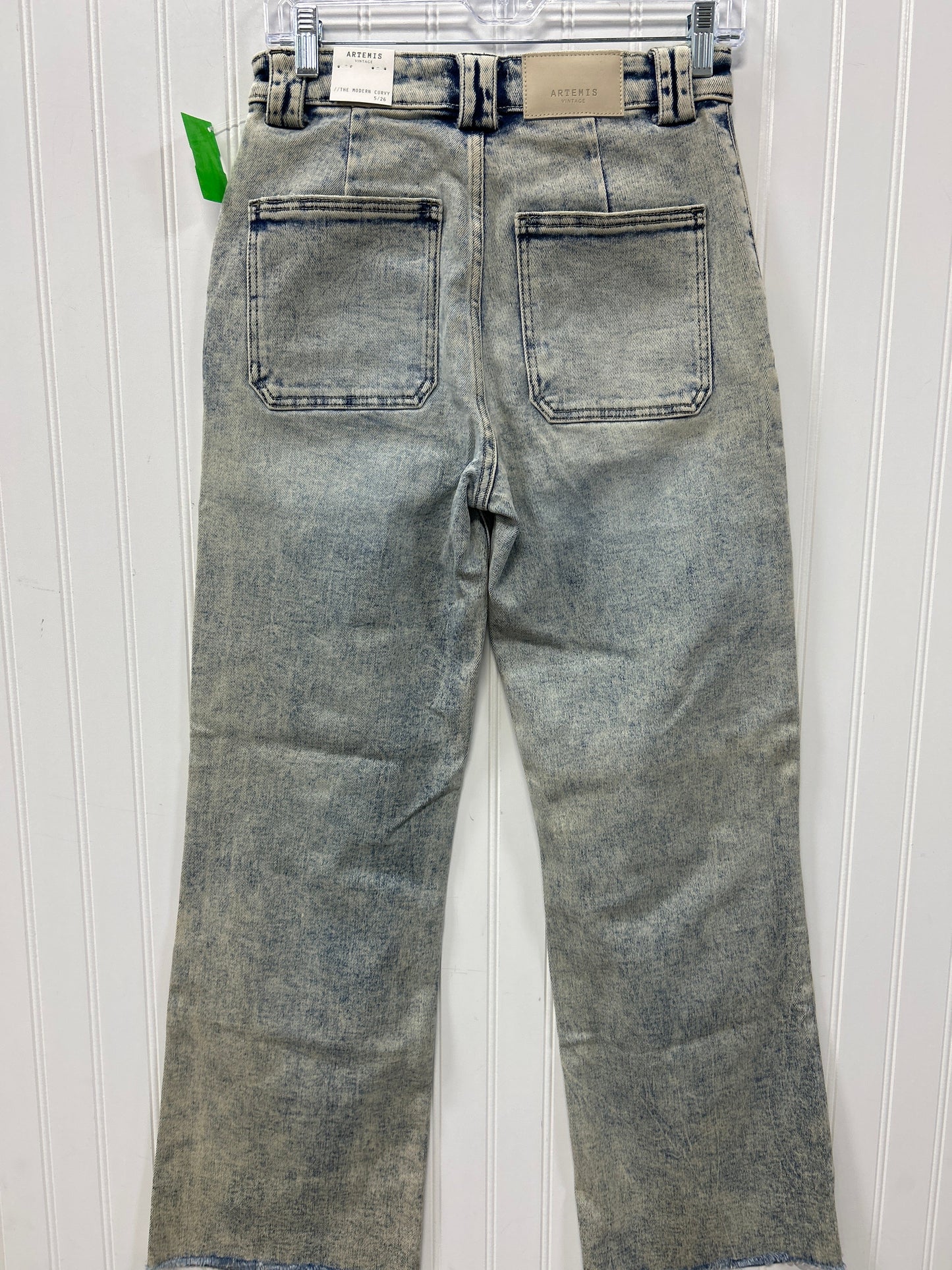 Jeans Wide Leg By Cmc In Blue Denim, Size:4