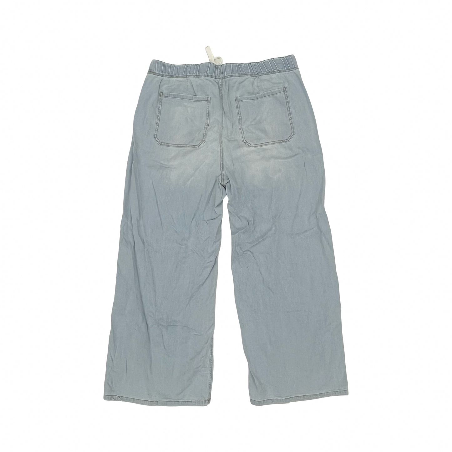 Jeans Wide Leg By Maurices In Blue Denim, Size:18