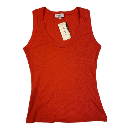 Top Sleeveless By Michael Stars In Orange, Size:S