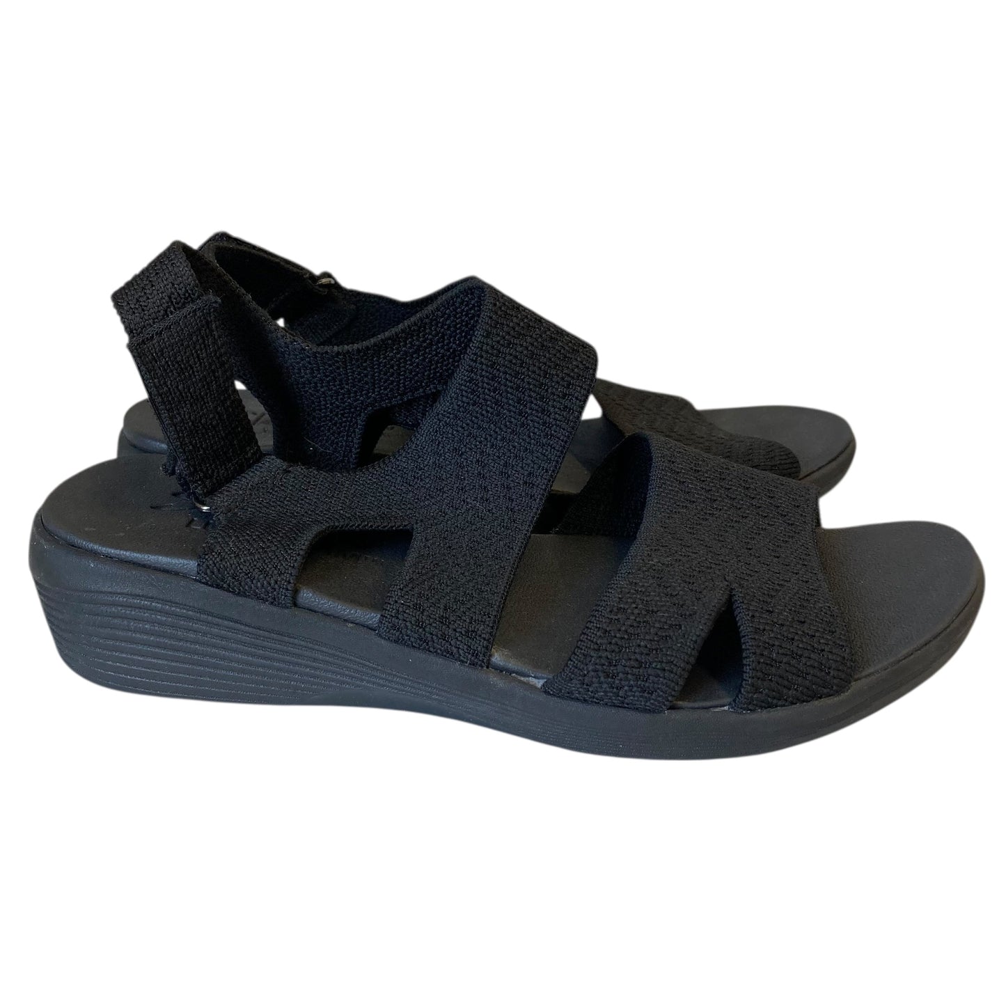 Sandals Flats By Skechers In Black, Size:8