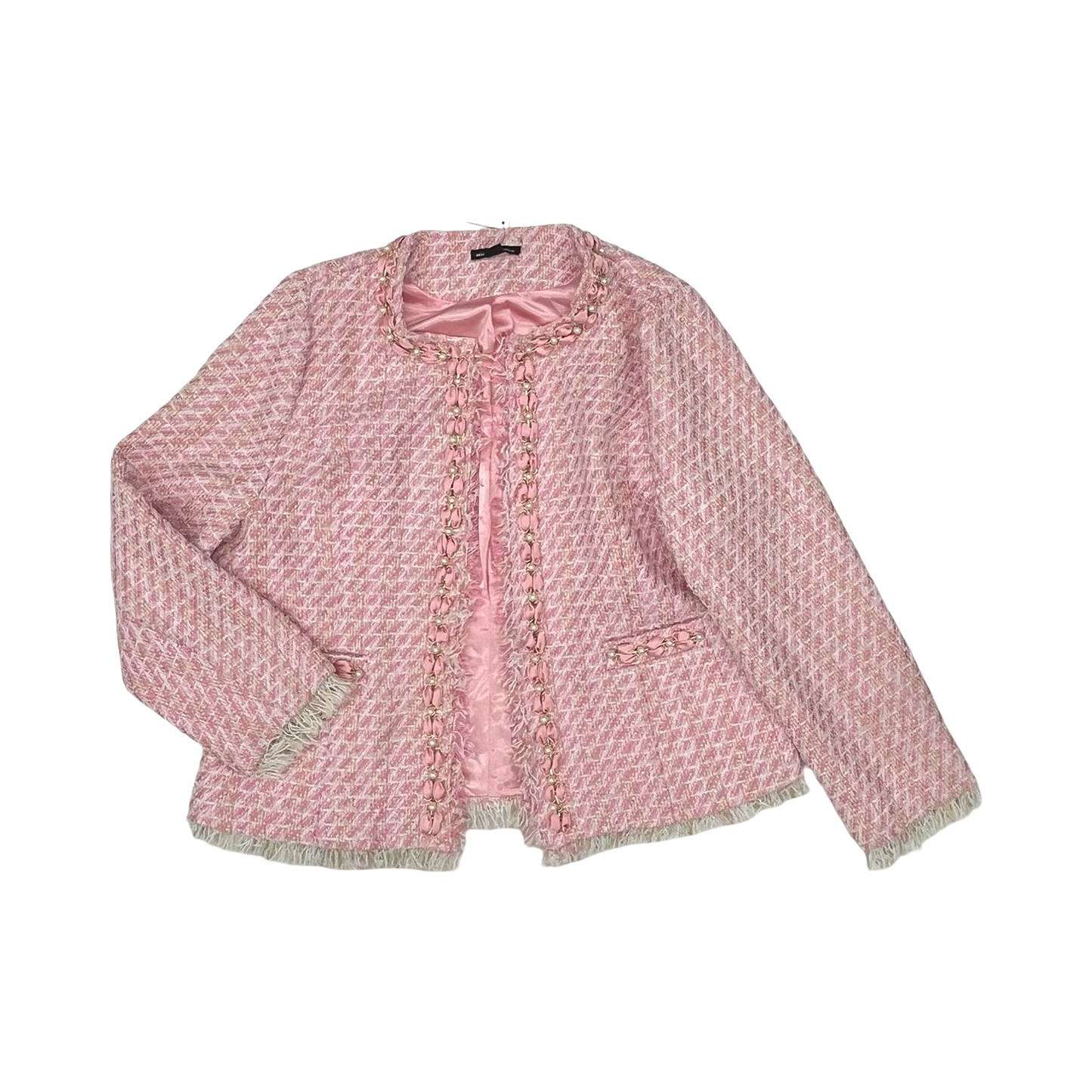 Blazer By Michael Simon In Pink, Size:Xl