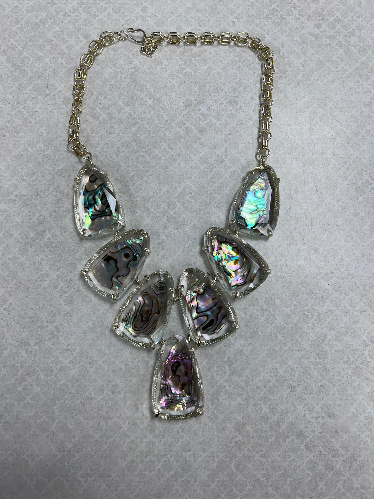 Necklace Statement By Kendra Scott In Gold