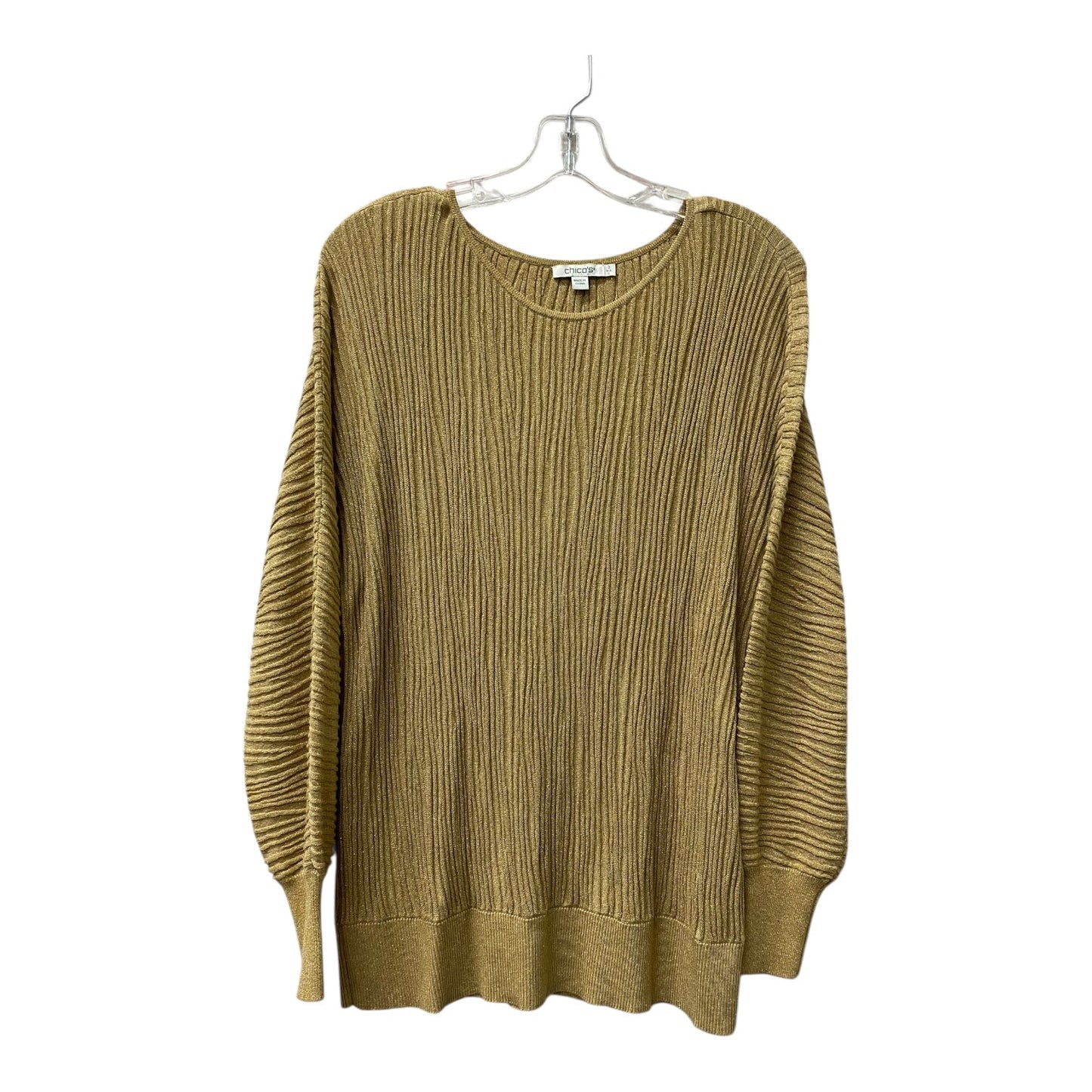 Sweater By Chicos In Tan, Size:L