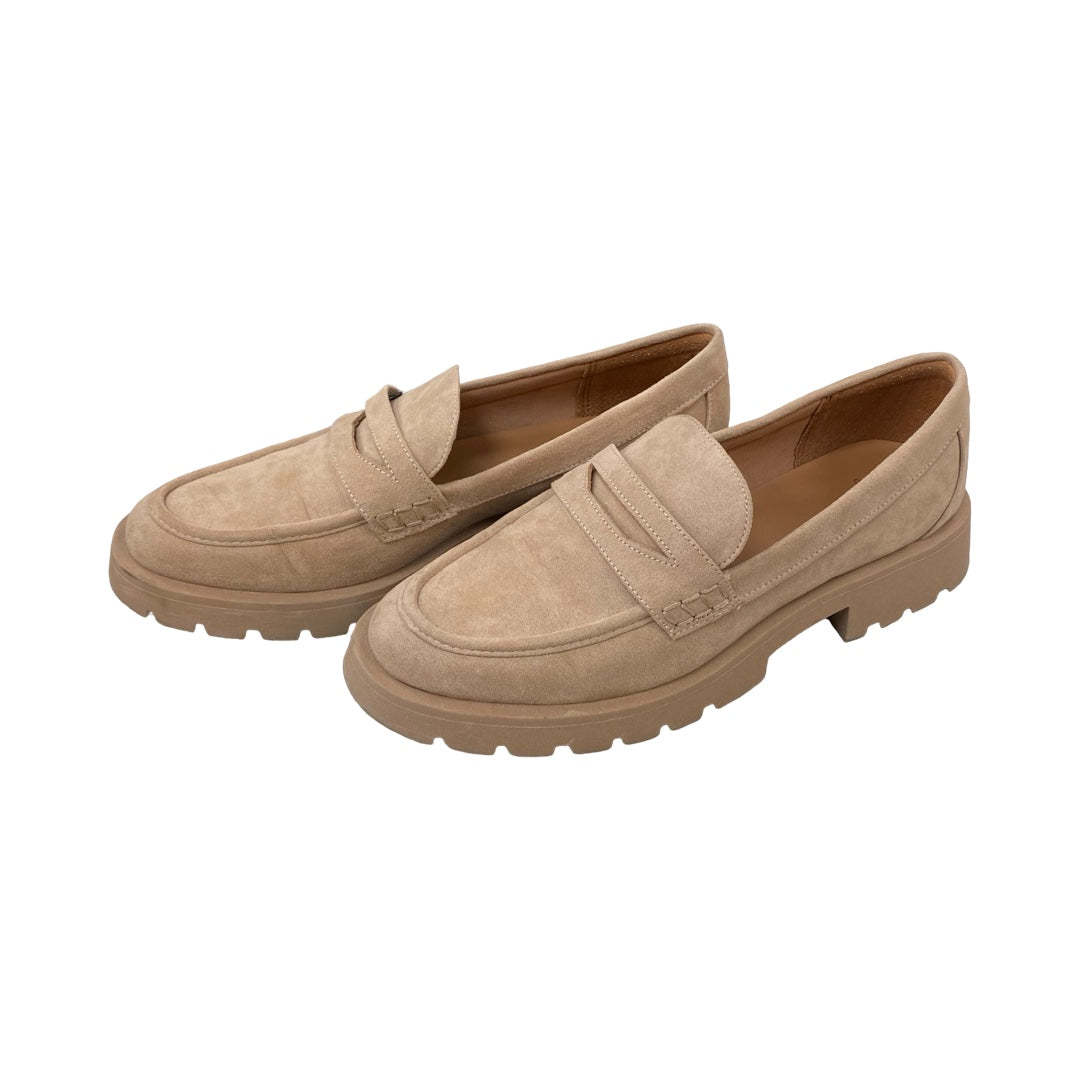 Shoes Heels Block By A New Day In Cream, Size:9.5