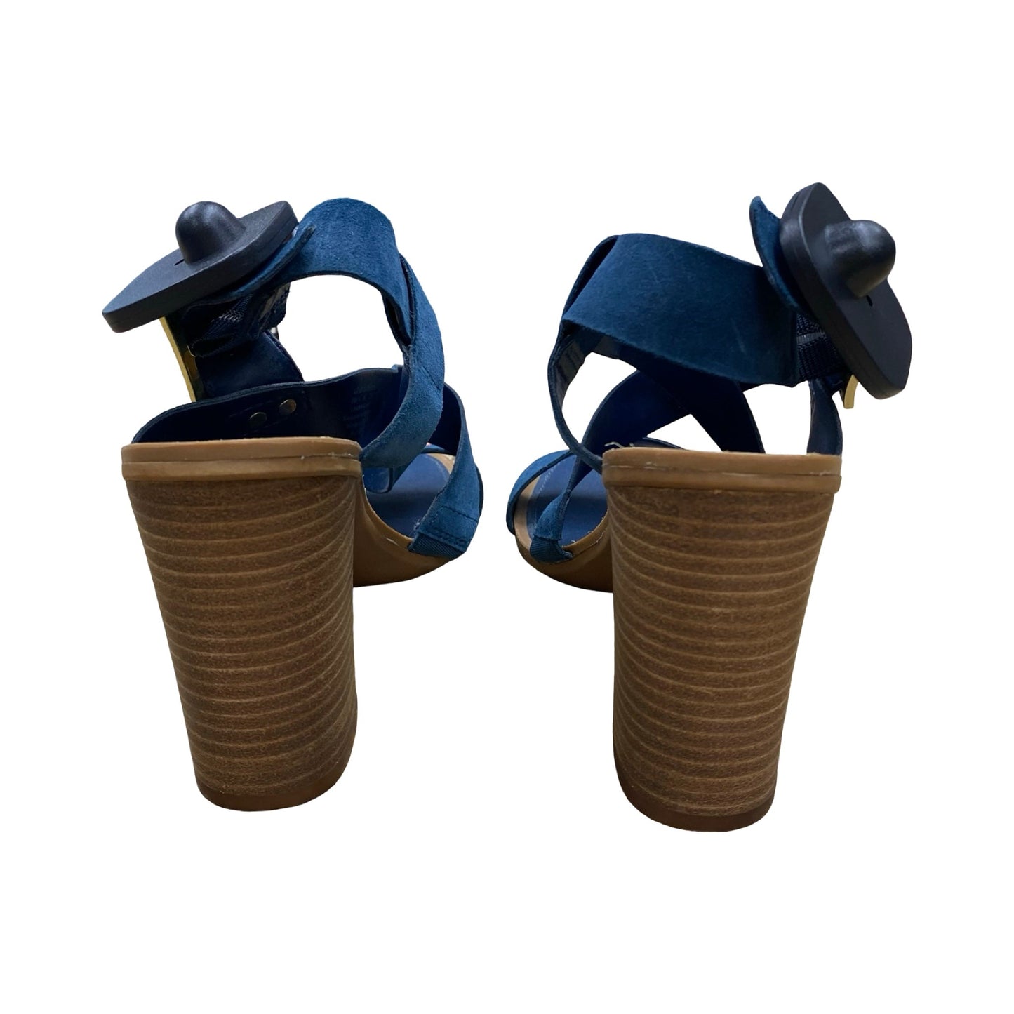 Shoes Heels Block By Franco Sarto In Blue, Size:8