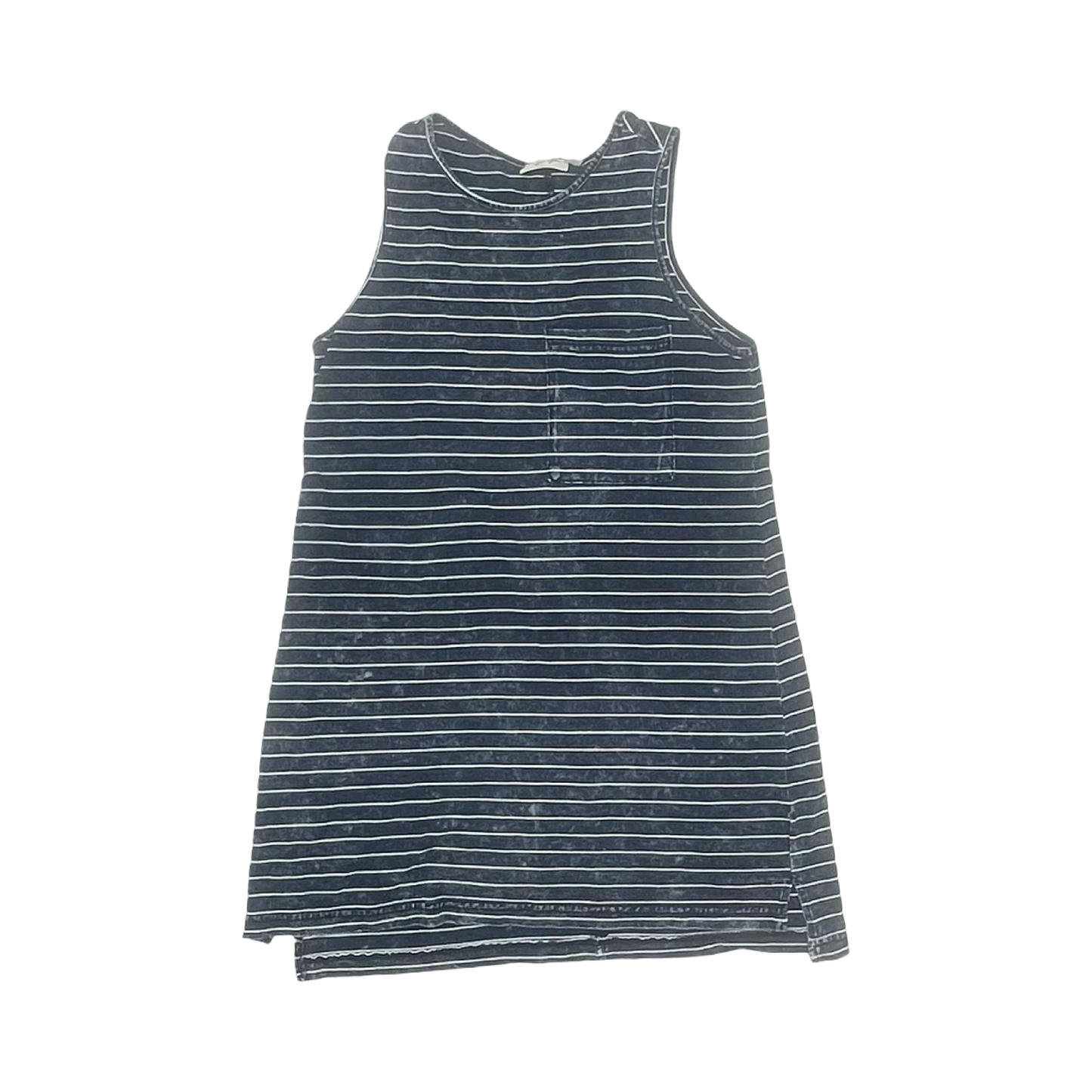 Dress Casual Short By Rd Style In Blue & Cream, Size:L