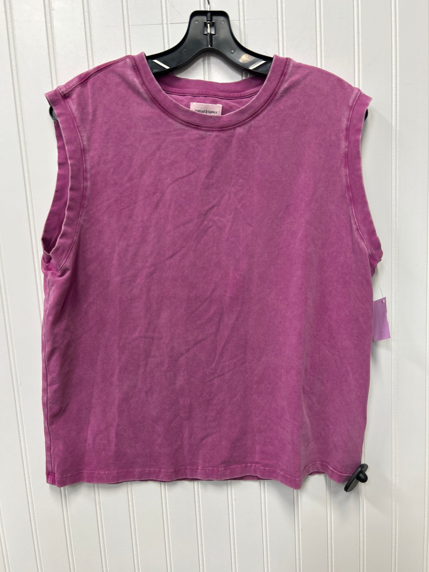 Top Sleeveless By Thread And Supply In Pink, Size:M