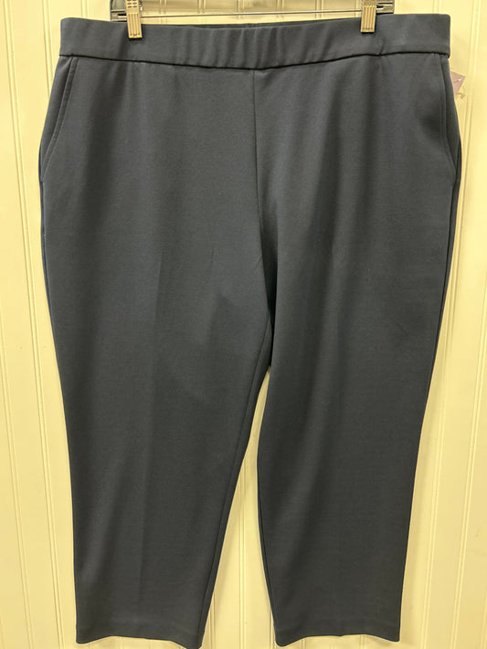 Pants Dress By Hilary Radley In Navy, Size:Xxl