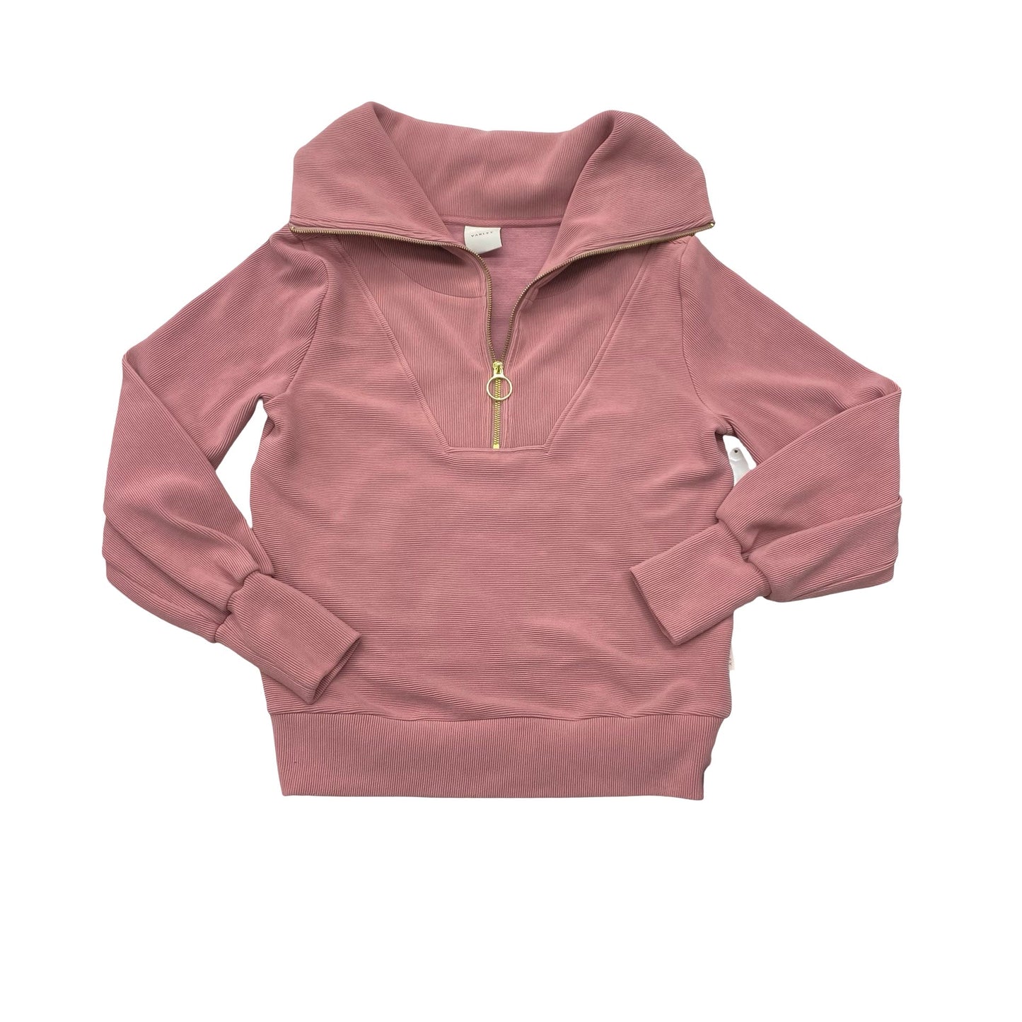 Athletic Sweatshirt Collar By Varley In Pink, Size:Xs
