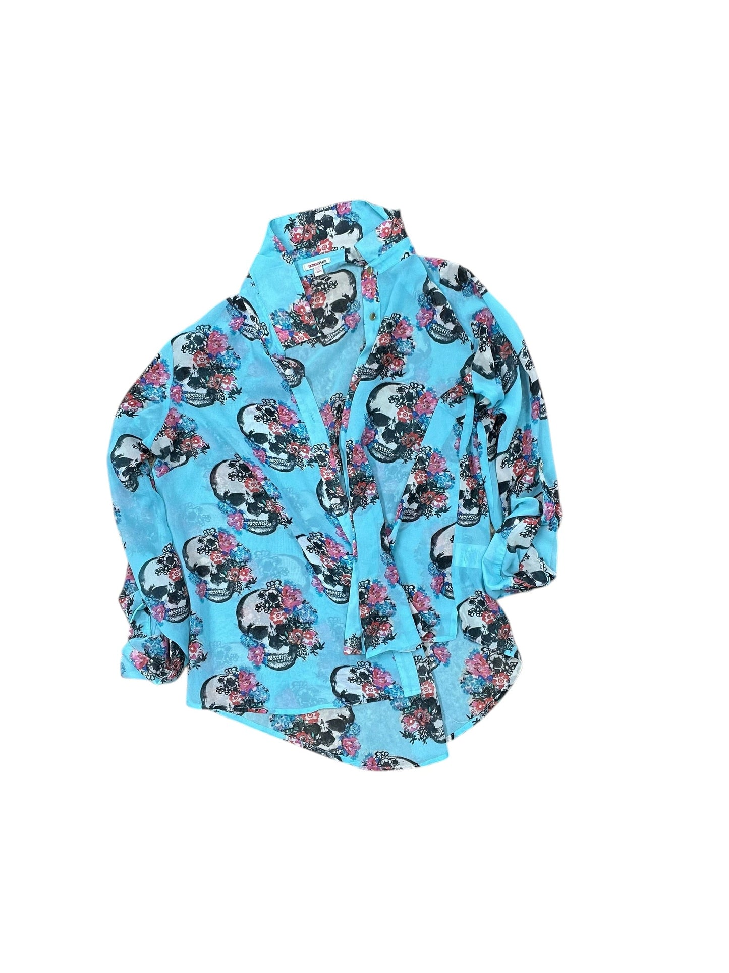 Top Ls By Bongo In Green, Size:1X