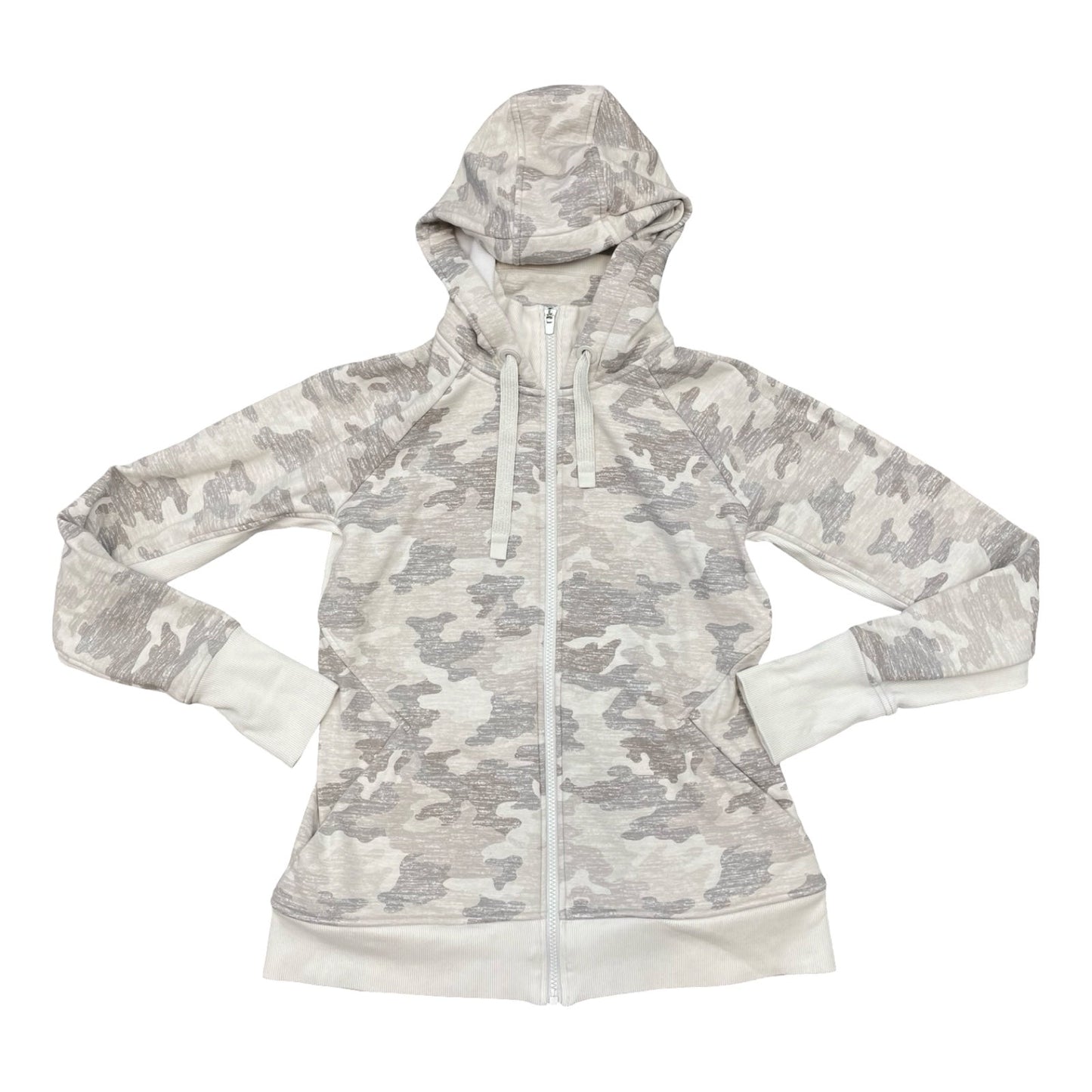Athletic Jacket By Athleta In Camouflage Print, Size:M