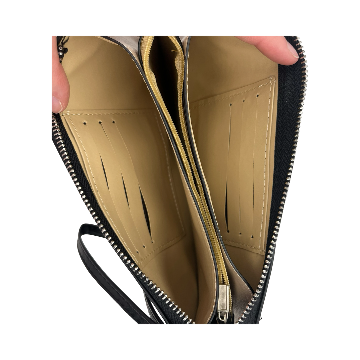 Wristlet By Clothes Mentor In Black, Size:Medium