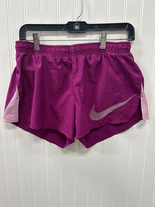 Athletic Shorts By Nike Apparel In Purple, Size:M