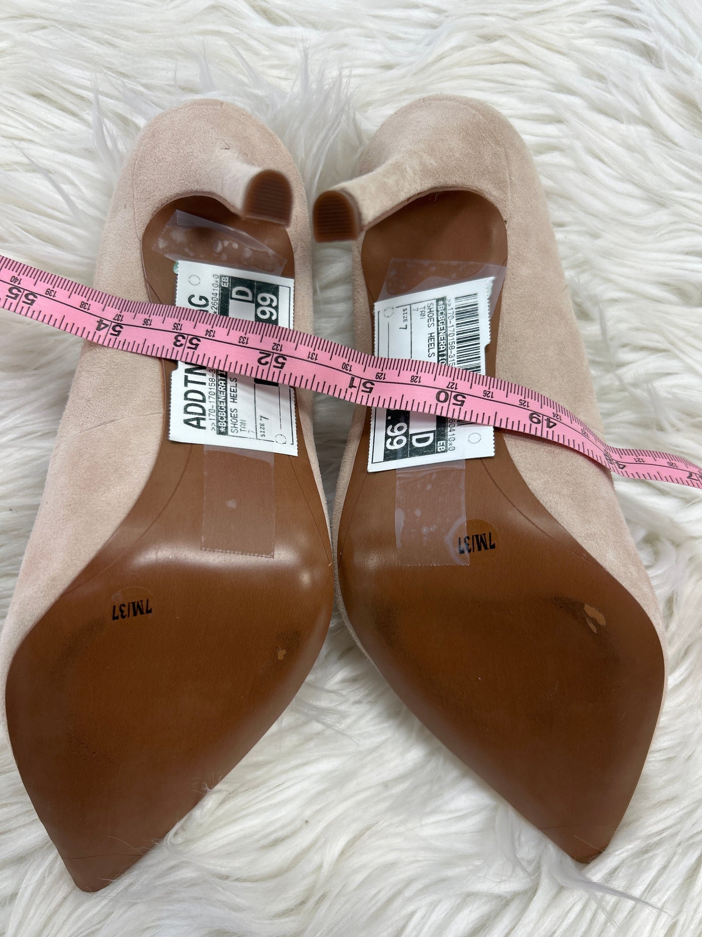 Shoes Heels Stiletto By Bcbgeneration In Tan, Size:7