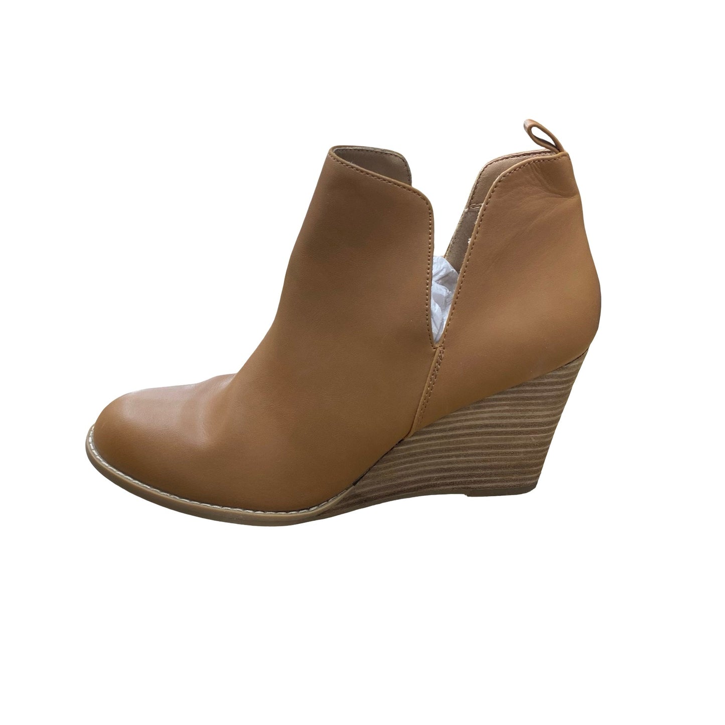 Boots Ankle Heels By Report In Brown, Size:9.5