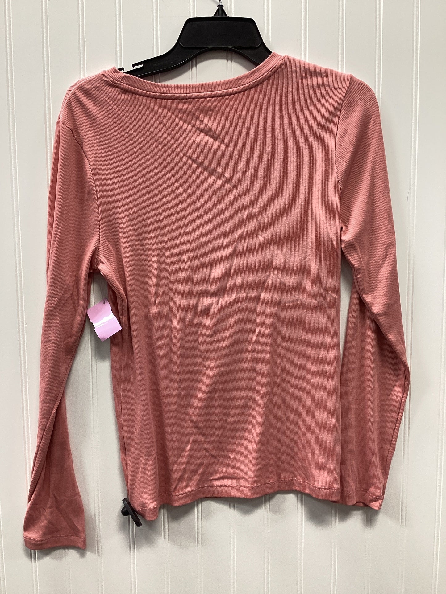 Top Ls Basic By A New Day In Pink, Size:S