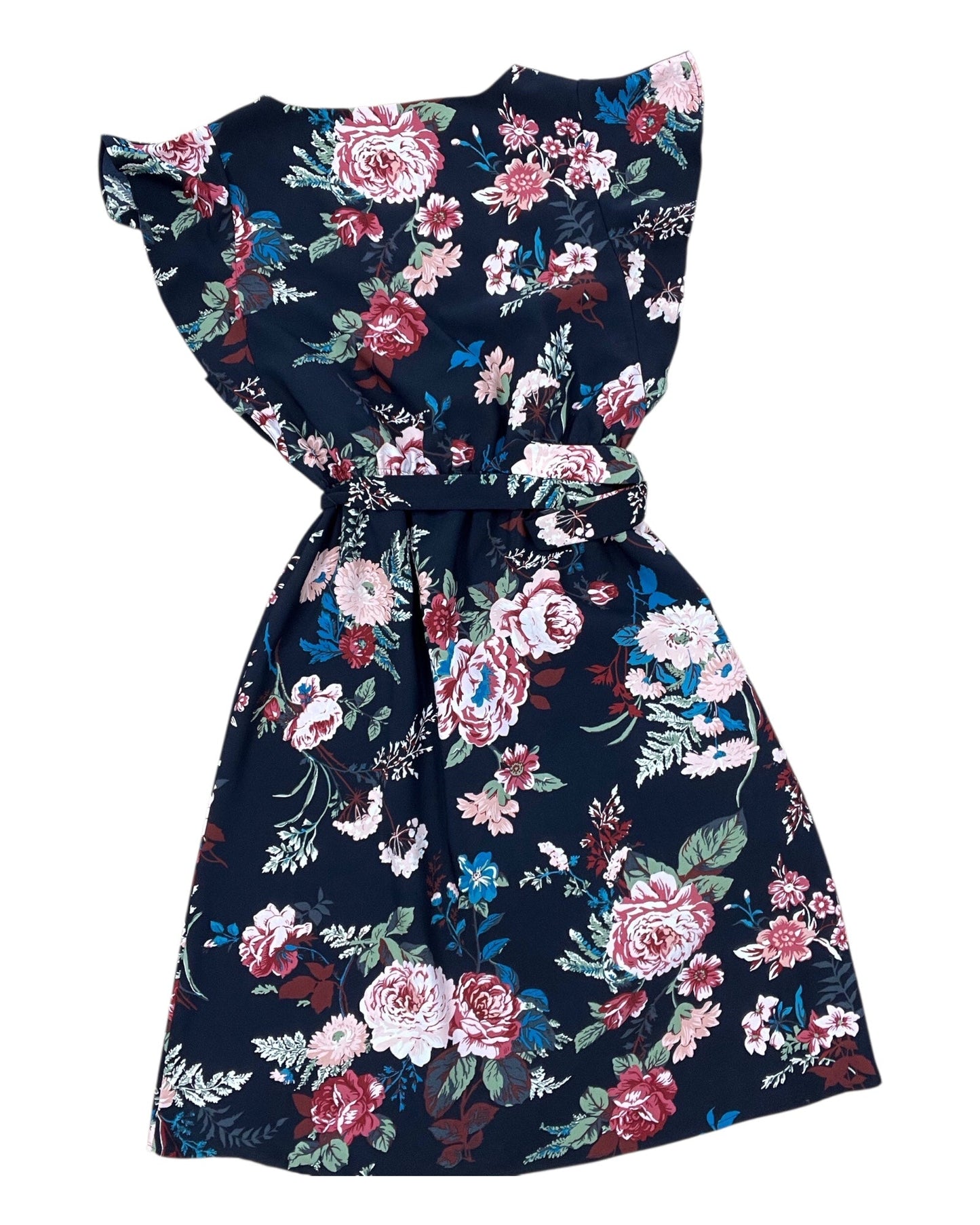 Dress Work By Loft In Navy, Size:Mp