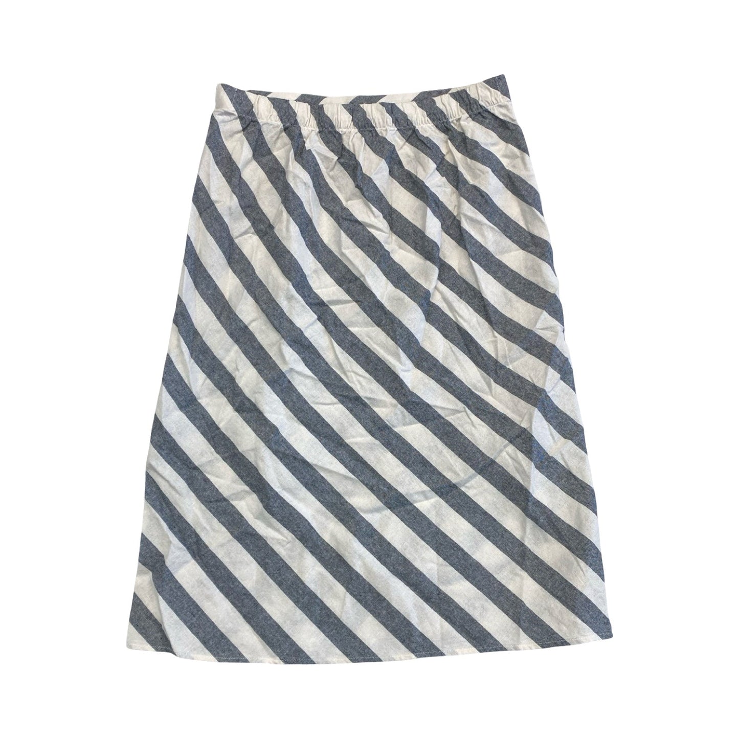 Skirt Midi By J. Crew In Striped Pattern, Size:S