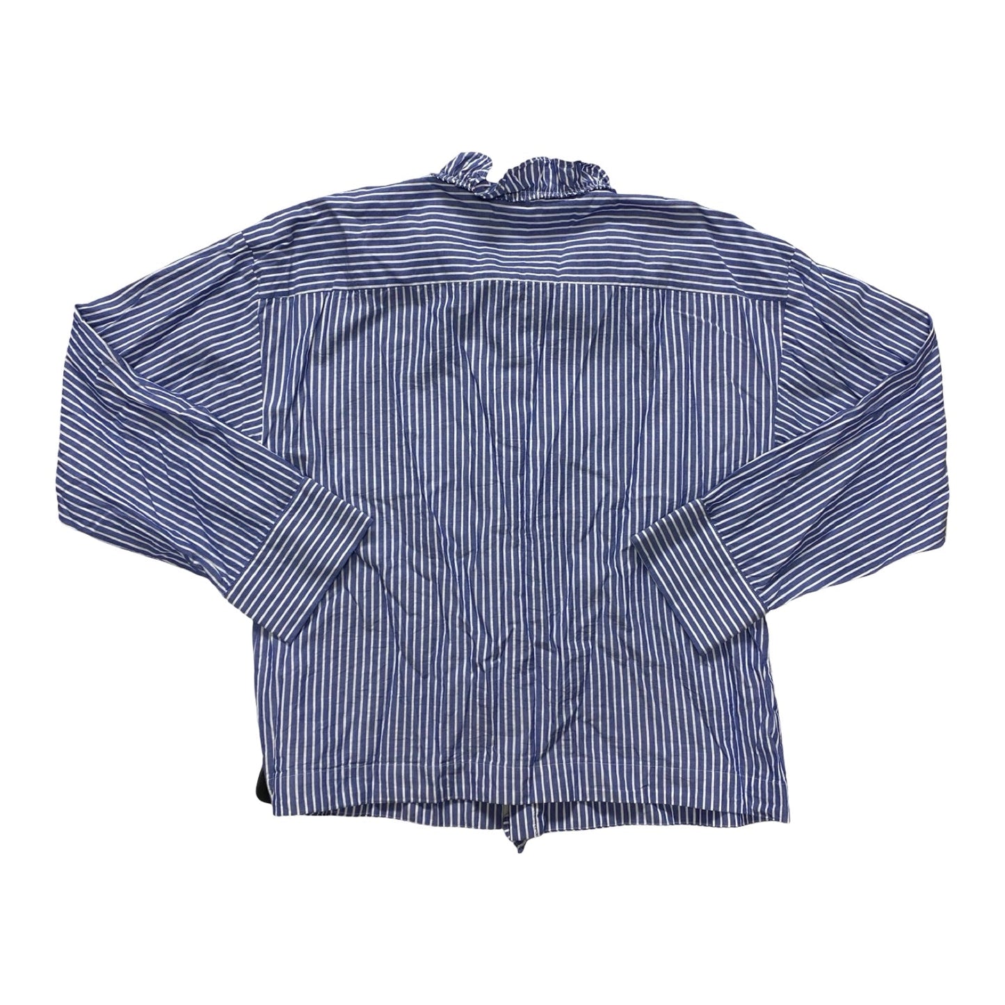 Top Ls By Ann Taylor In Blue & White, Size:M