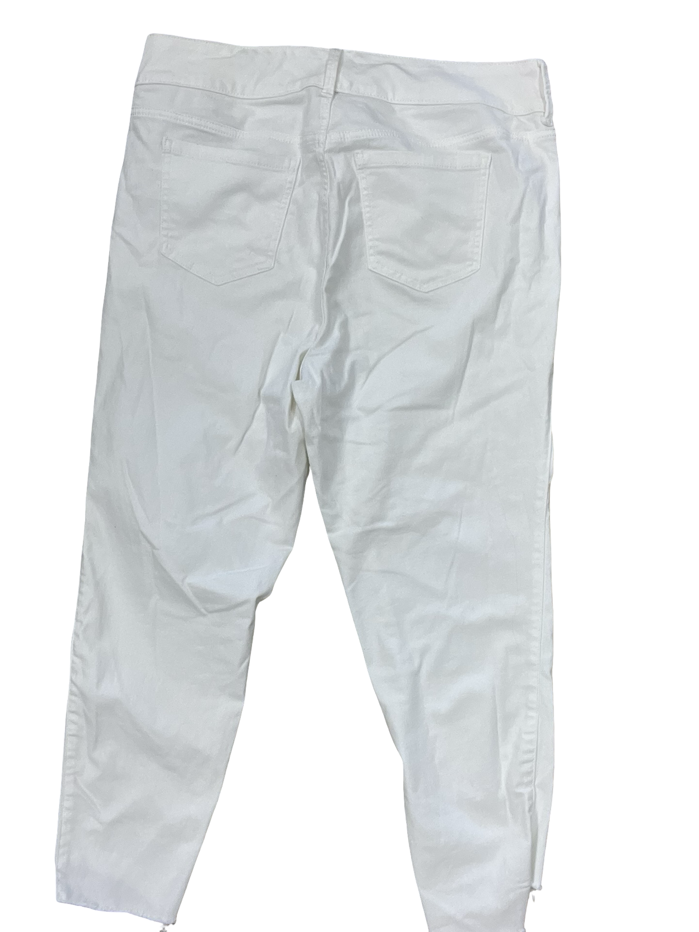 Jeans Straight By Torrid In White Denim, Size:18