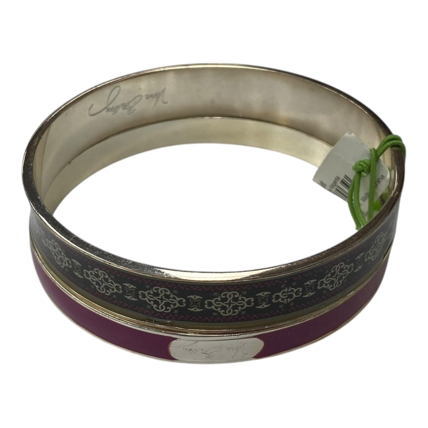 Bracelet Set By Vera Bradley In Purple, Size:02 Piece Set