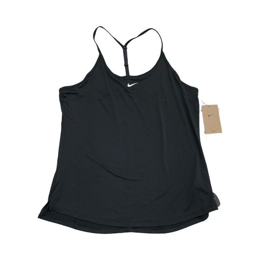 Athletic Tank Top By Nike In Black, Size:L