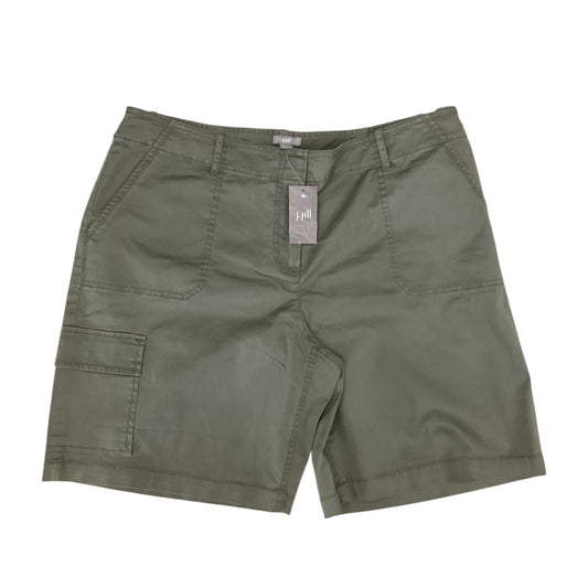 Shorts By J. Jill In Green, Size:16
