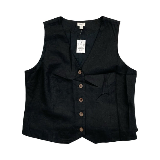 Vest Other By J. Crew In Black, Size:14