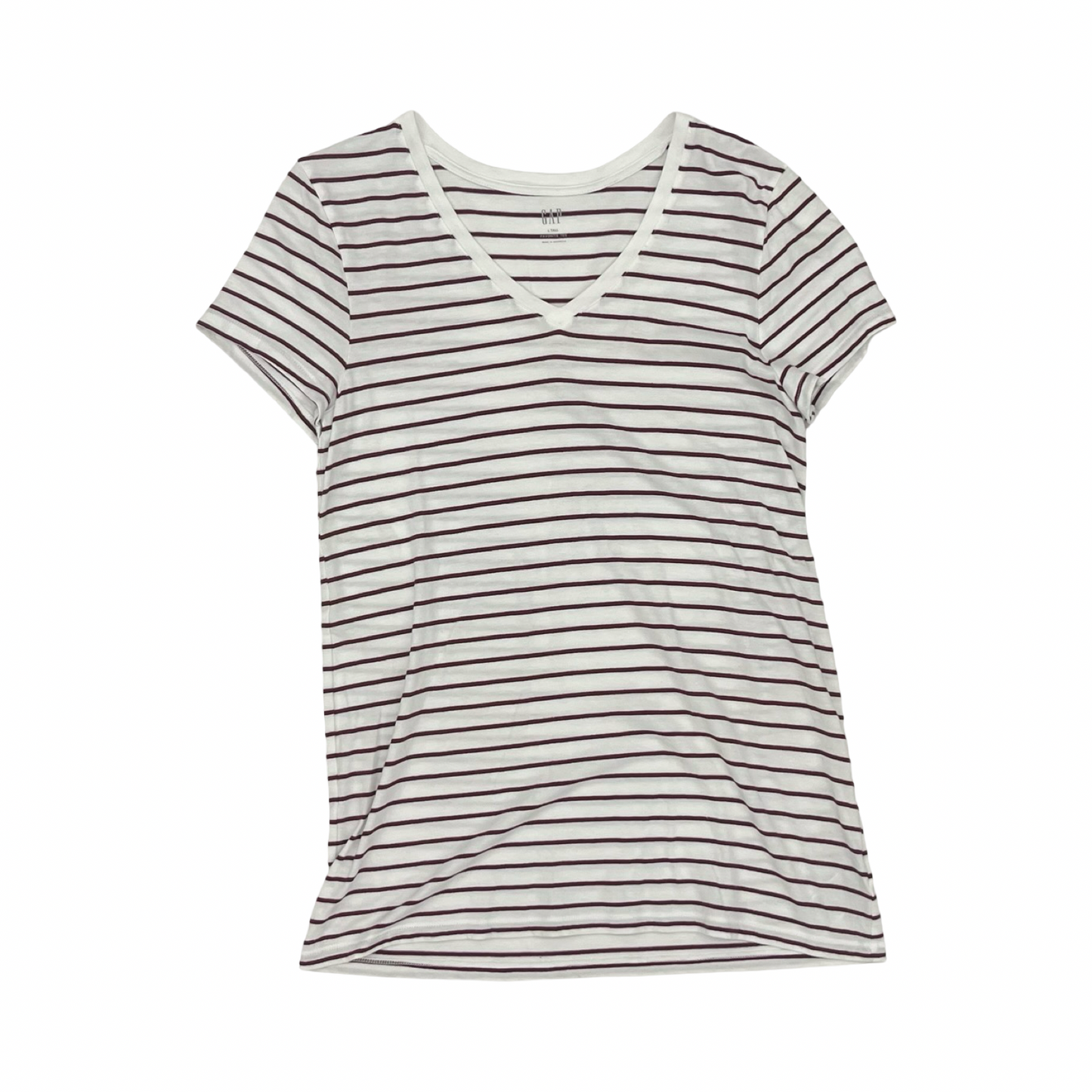 Top Ss By Gap In Red & White, Size:L