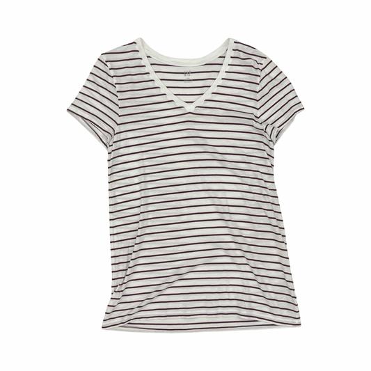 Top Ss By Gap In Red & White, Size:L