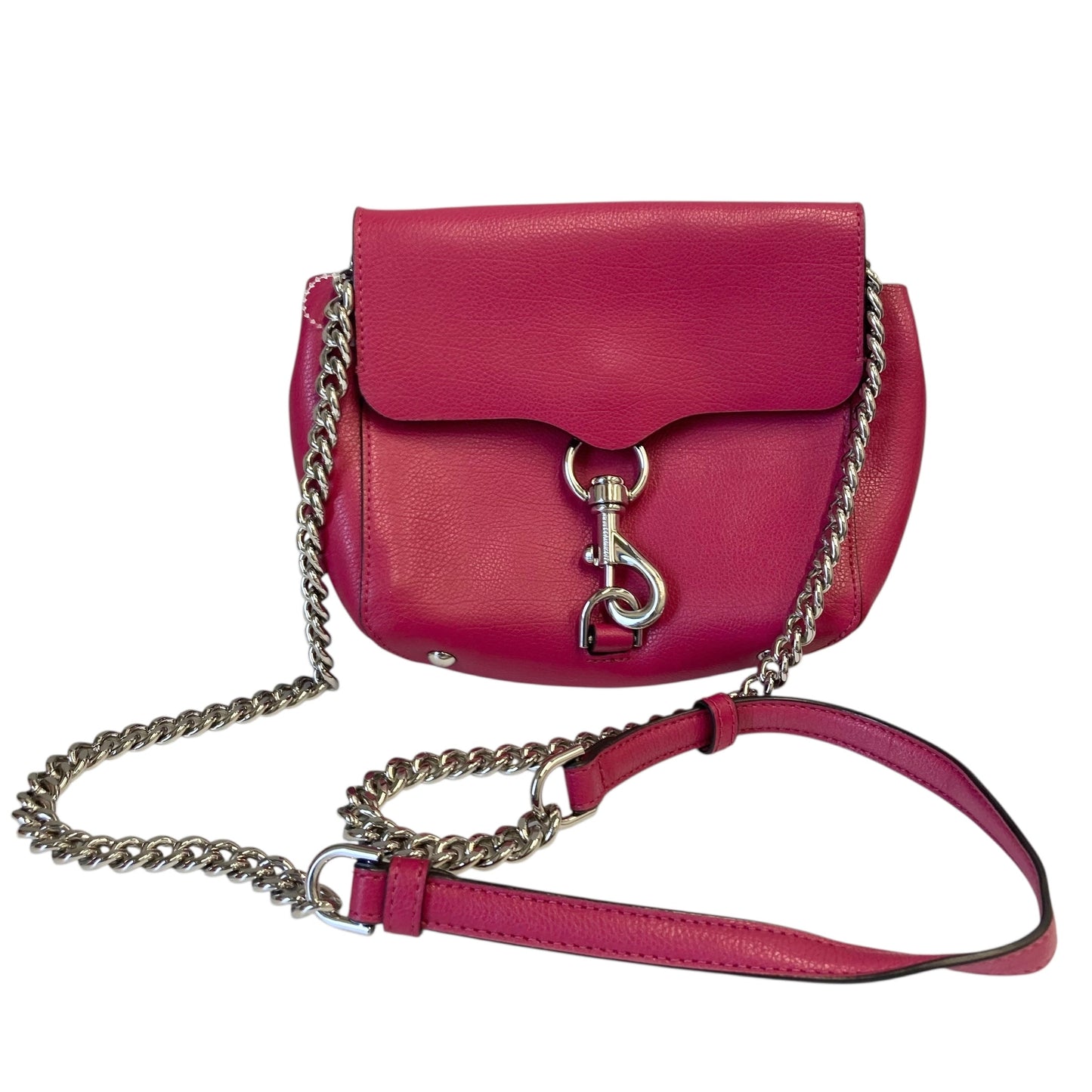 Crossbody Designer By Rebecca Minkoff In Pink, Size:Small