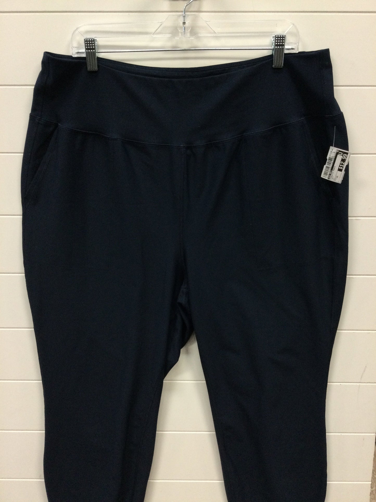 Athletic Pants By Old Navy In Navy, Size:2X