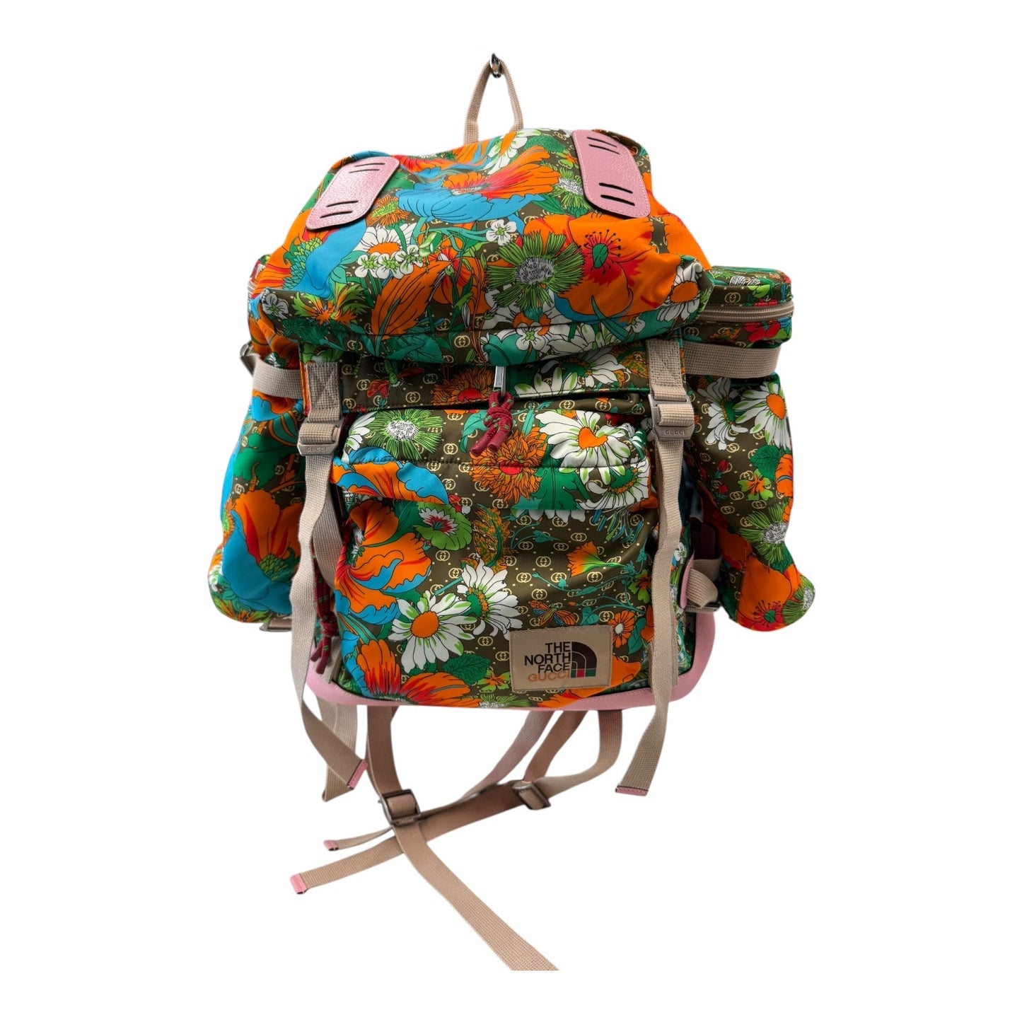 Backpack Luxury Designer By Gucci In Multi, Size:Large