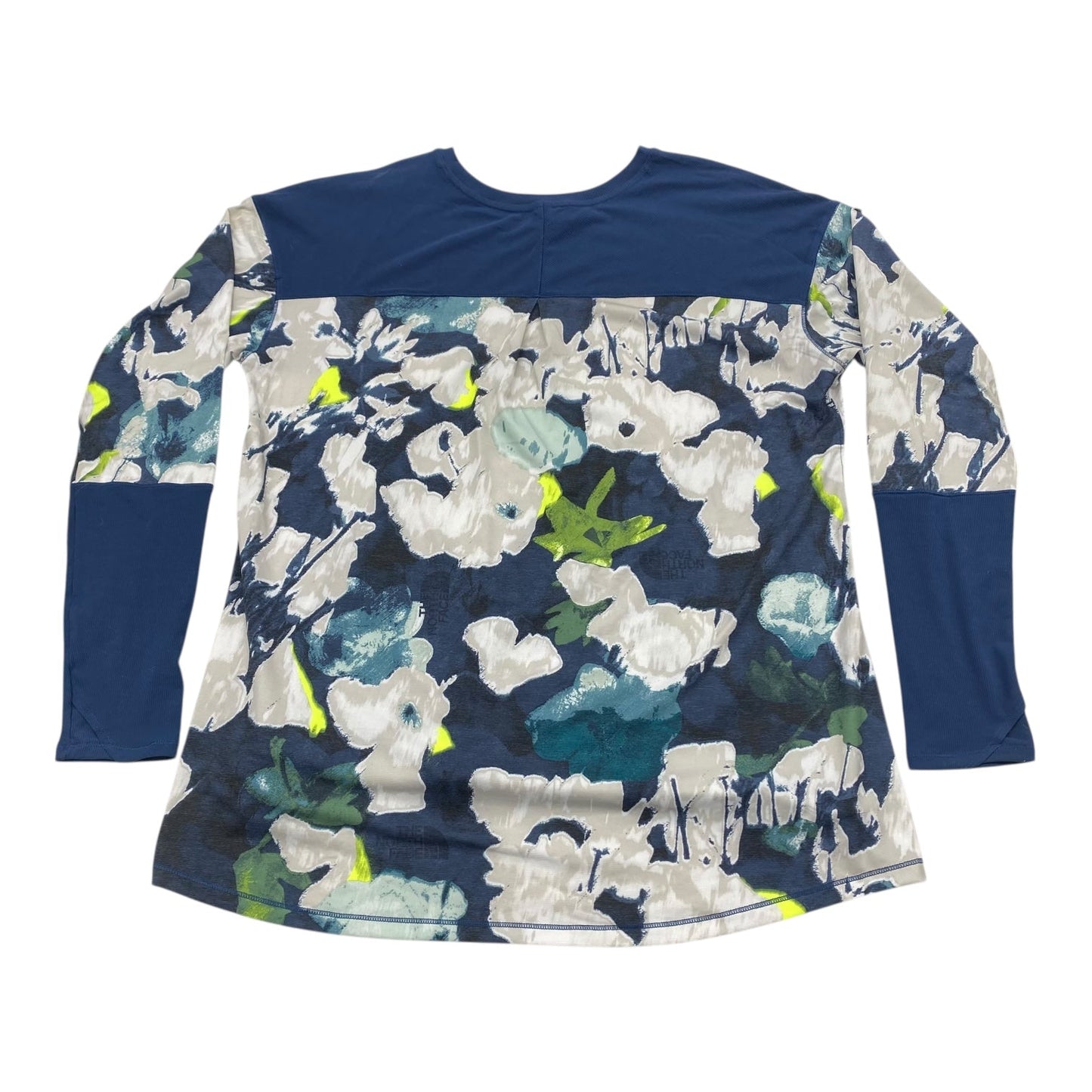 Athletic Top Ls Collar By The North Face In Multi, Size:Xl