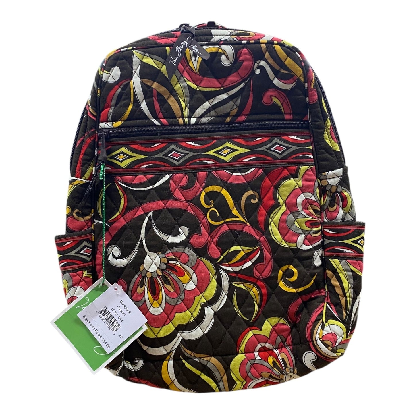 Backpack By Vera Bradley In Brown, Size:Medium