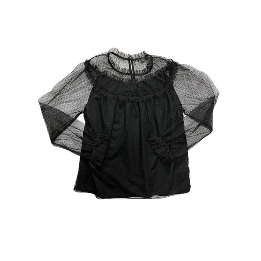 Top Ls By J. Crew In Black, Size:S
