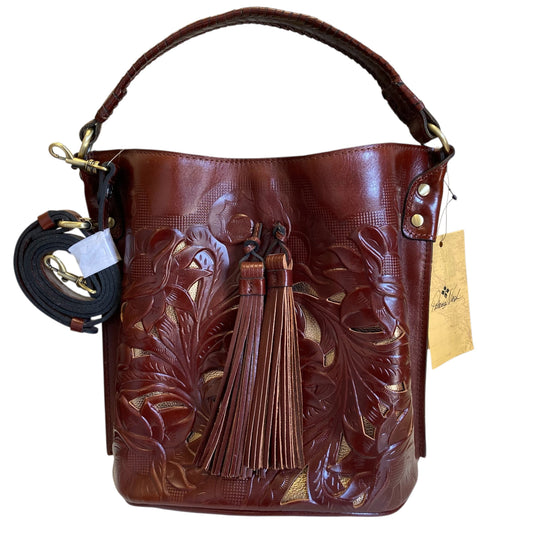 Handbag Designer By Patricia Nash In Brown, Size:Large