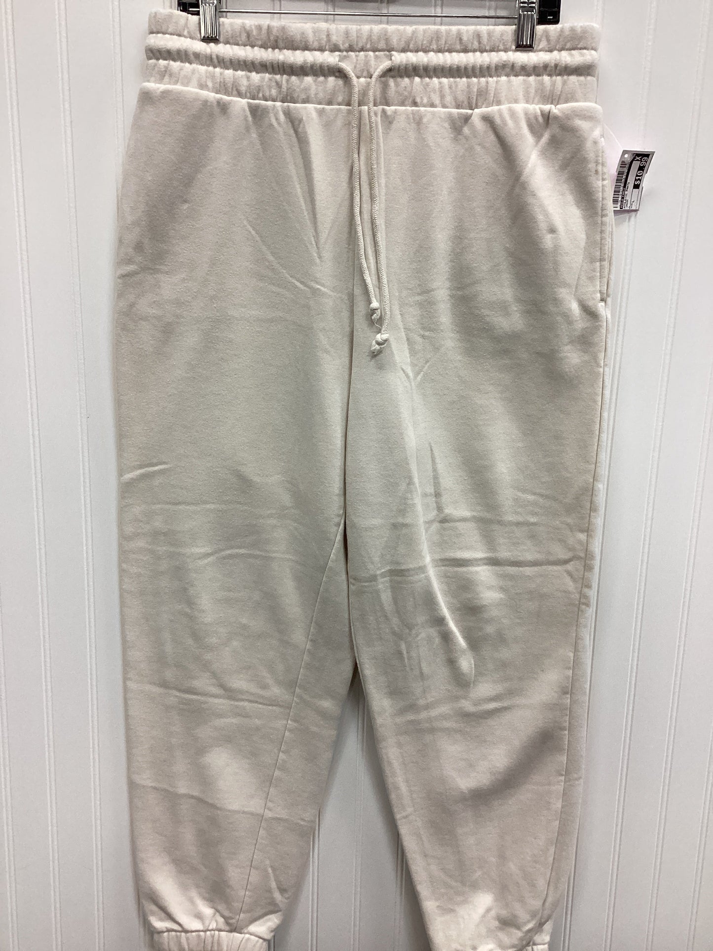 Athletic Pants By Wild Fable In Cream, Size:L