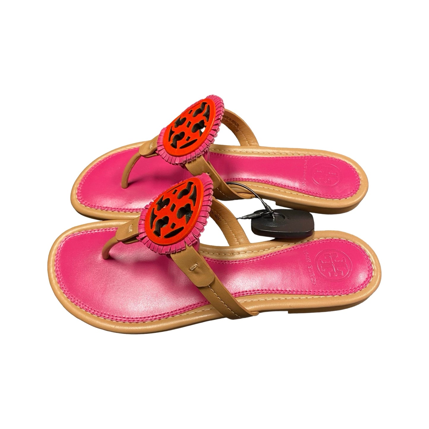 Sandals Designer By Tory Burch In Multi, Size:7.5