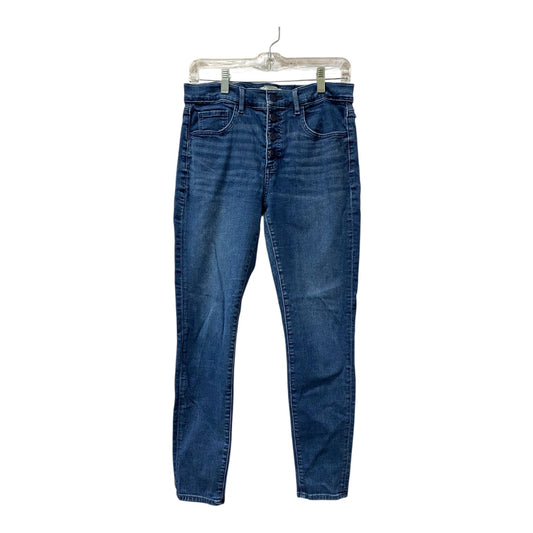 Jeans Skinny By Loft In Blue, Size:8