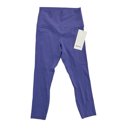 Athletic Leggings By Lululemon In Purple, Size:6