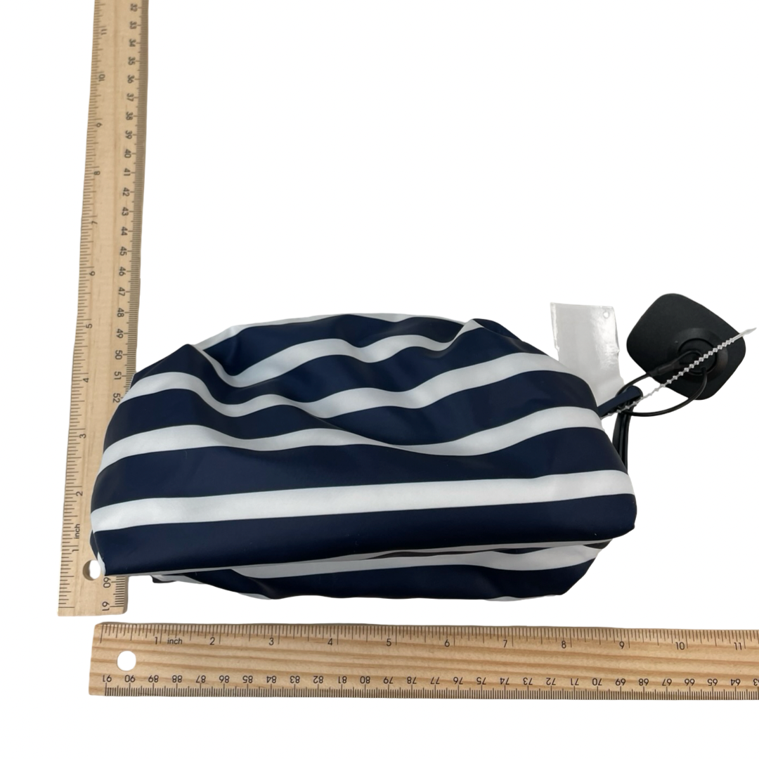 Makeup Bag Designer By Kate Spade In Striped Pattern, Size:Small