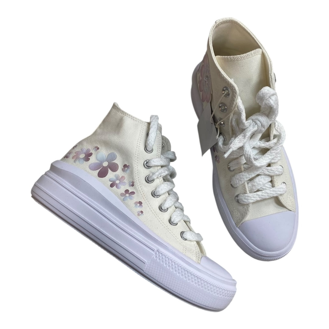 Shoes Athletic By Converse In Cream, Size:9