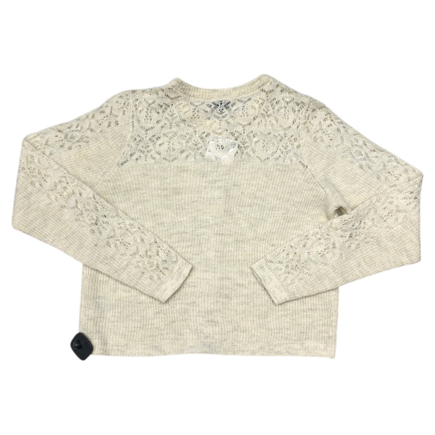 Sweater Cardigan By American Eagle In Beige, Size:L