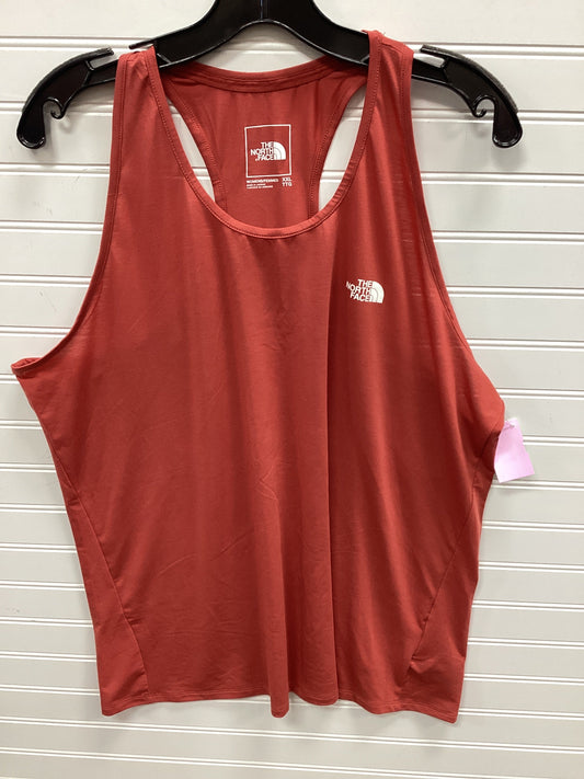 Athletic Tank Top By The North Face In Orange, Size:1X