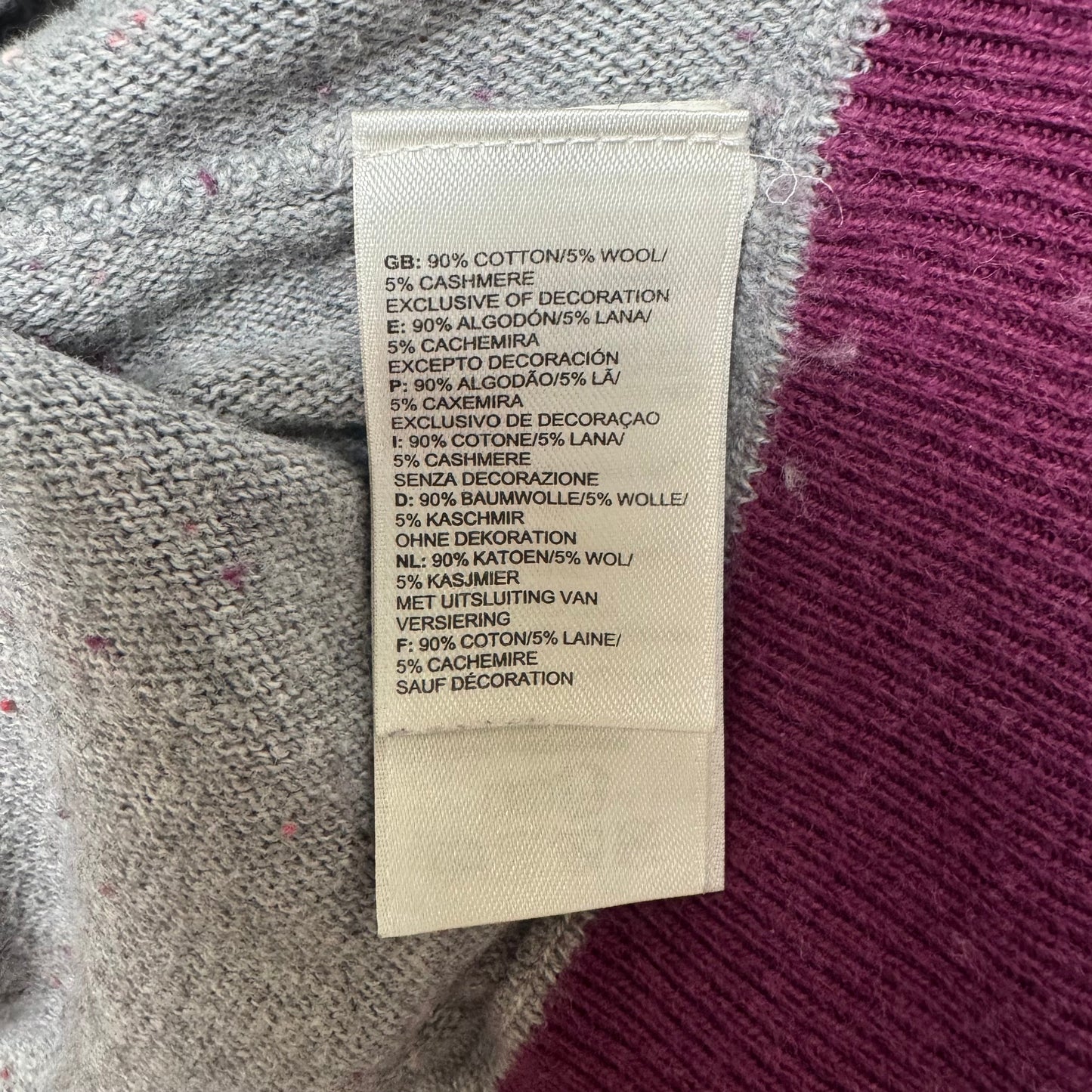 Sweater By The North Face In Grey, Size: Xs